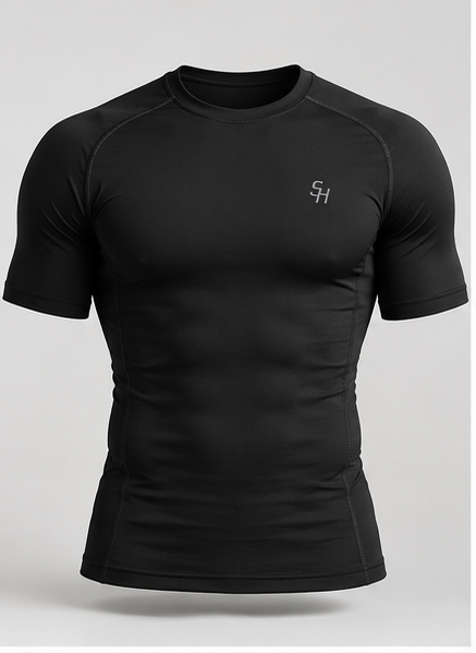 Compression Shirt black front