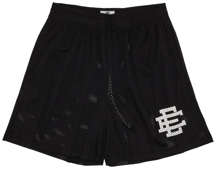 EE Shorts - black black white view 1